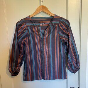 Soeur "Elizabeth" Striped cotton blouse LIKE NEW sz 34